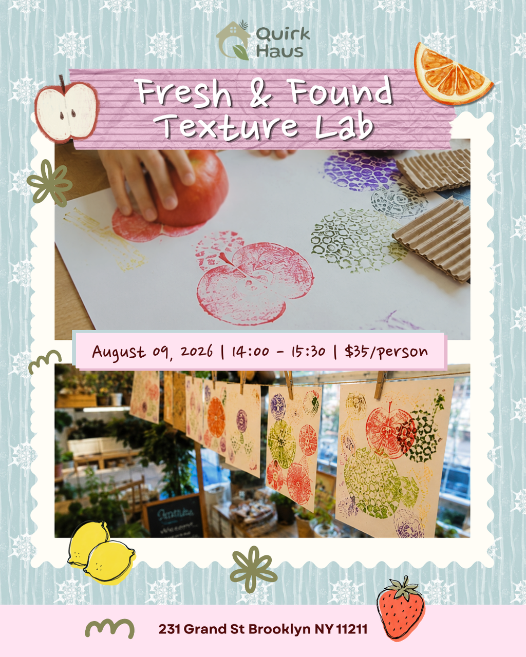 Fresh & Found Texture Lab